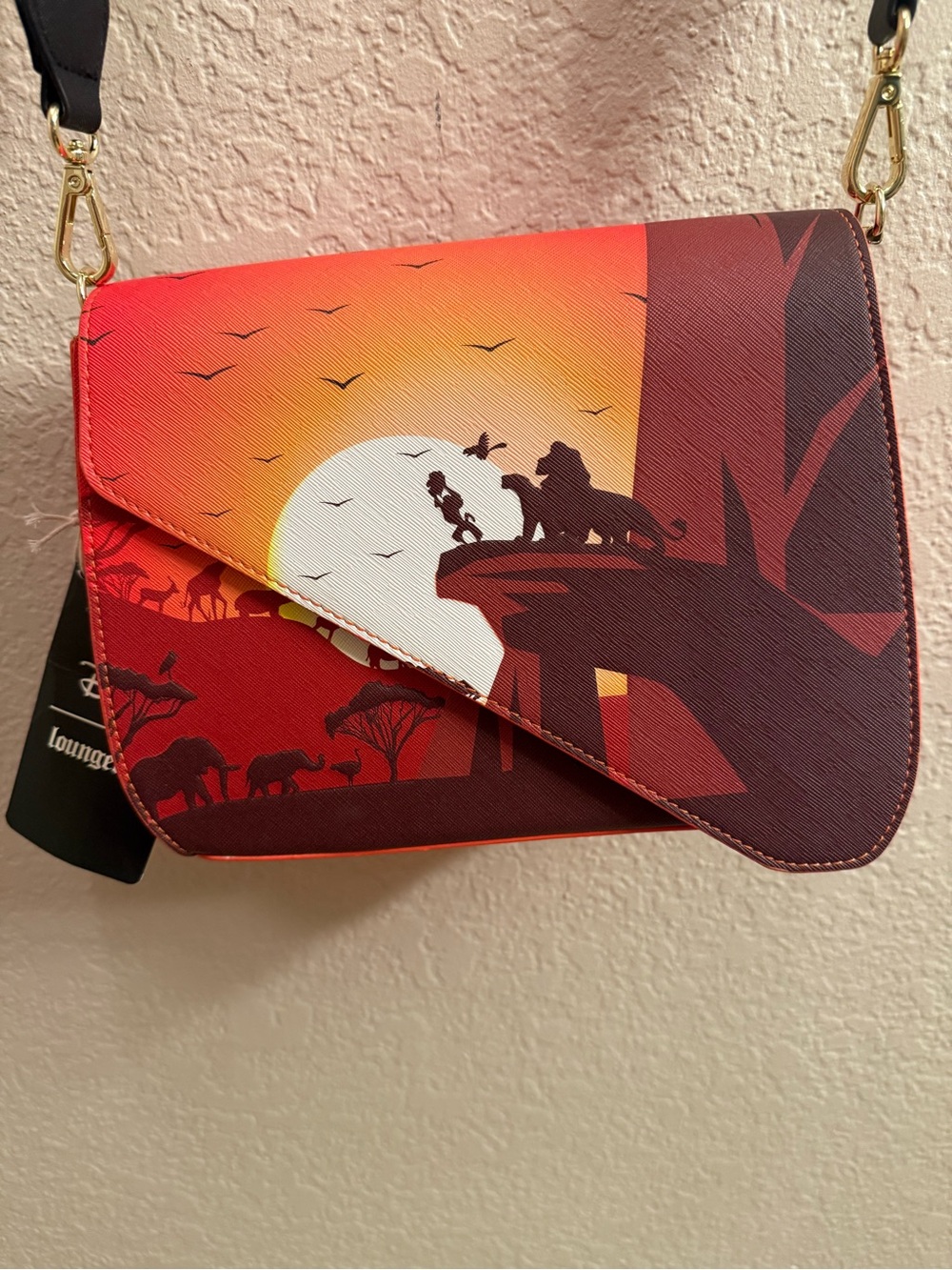 The Lion King 30th Anniversary Pride Rock Crossbody Bag - Picture 2 of 13